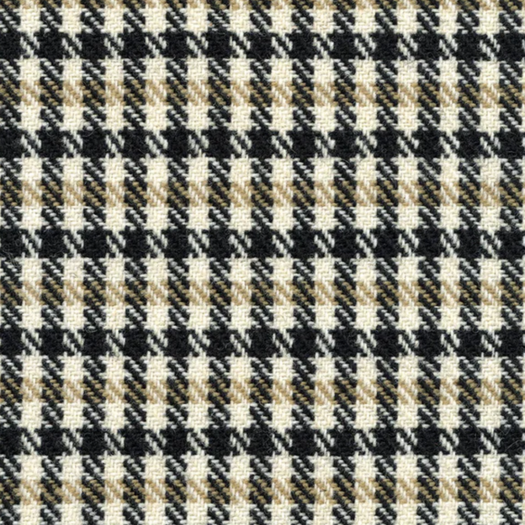 Beige, Black & White Pepita Shift Boot - $65