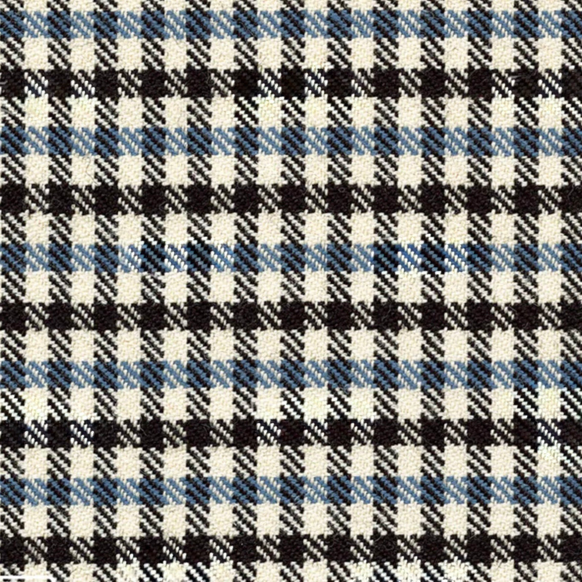 Light Blue, White and Black Pepita Shift Boot - $65 (Pre-Order)